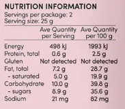 Naturally Good 35% less sugar Original Mylk Partyz - 50g