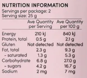 Naturally Good 60% less sugar Peanut Mylk Partyz - 50g