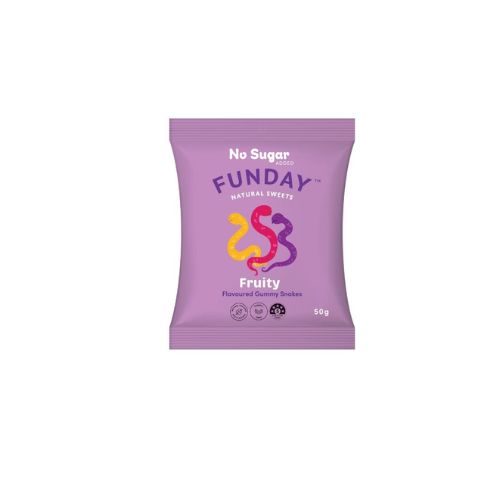 BULK Funday Fruity Gummy Snakes - 50g x 12