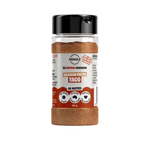 MINGLE&nbsp;<span data-ui-id="page-title-wrapper" class="base" itemprop="name">Natural Seasoning Mexican Fiesta Taco 50g</span>