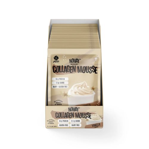 Noway® Collagen Protein Mousse Mix – Vanilla Flavoured - Box of 10 sachets