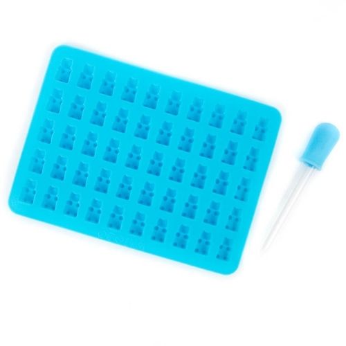 Silicone Mould & Dropper - Gummy Bear Shapes