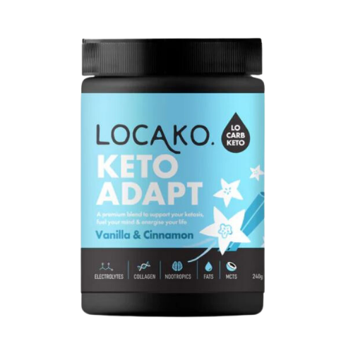 Locako Keto Adapt - Vanilla & Cinnamon - 240gm