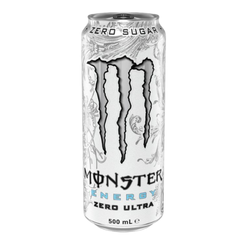 Monster Energy Drink - Ultra - Sugar Free 500mL