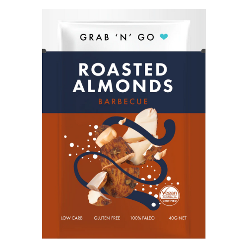 Paleo Pure Grab 'N' Go Roasted Almonds - Barbecue - 40gm