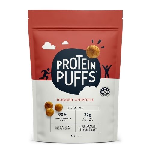 Protein Puffs - Rugged Chipotle Protein Snack - 43g