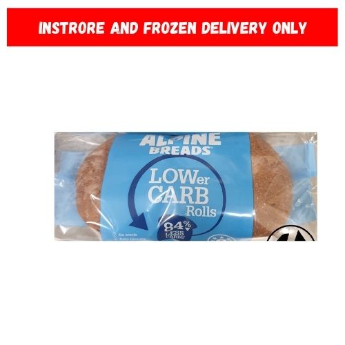 Alpine Bread 84 % Low Carb Rolls 2 per pack