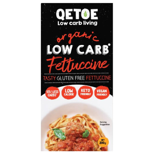 Qetoe Organic Low Carb Fettuccine