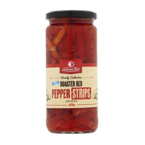 Sandhurst Sliced Roasted Red Pepper Strips