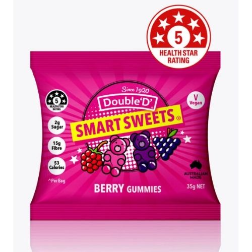 Double ‘D’: Smart Sweets™ Berry Gummies 35gm