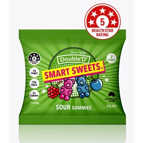 Double ‘D’: Smart Sweets™ Sour Gummies 35gm