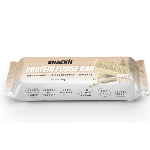 SNACK'N White Chocolate Protein Fudge Bar 