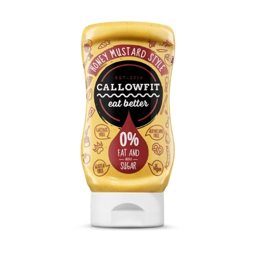 Callowfit Low Carb Honey Mustard Sauce - 300mL