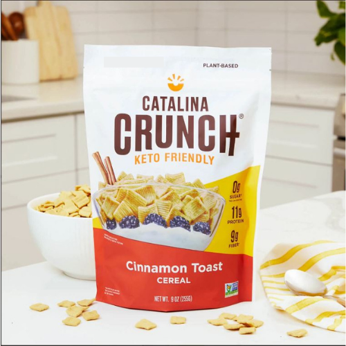Catalina Crunch Keto Cereal - Cinnamon Toast Flavour 255g
