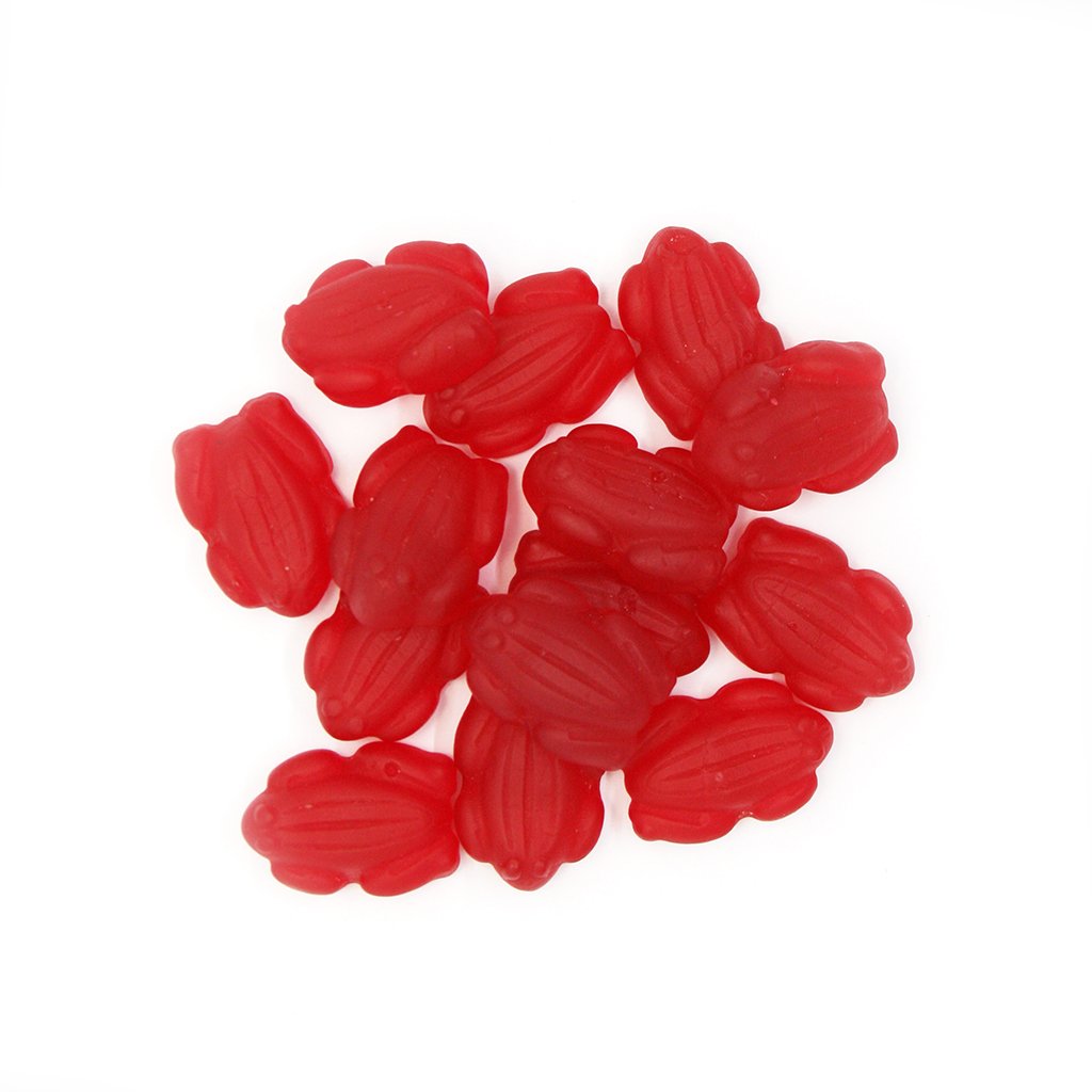 SUGARLESS CONFECTIONERY CO Jellies - Red Frog Jellies -70g