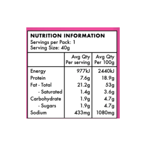 Paleo Pure Grab 'N' Go Roasted Almonds - Salt & Vinegar - 40gm