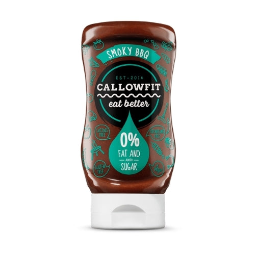 Callowfit Low Carb Smokey BBQ Sauce - 300mL