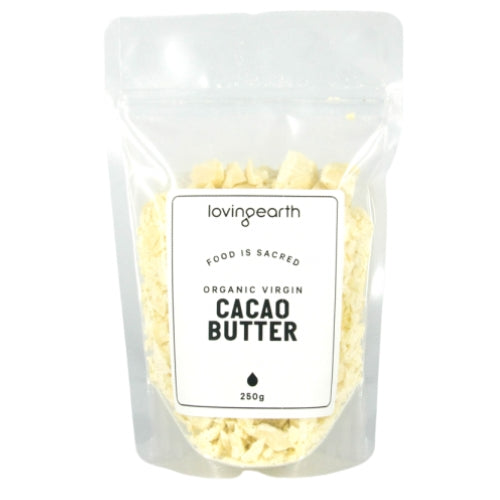 Loving Earth Organic Cacao Butter - 250g