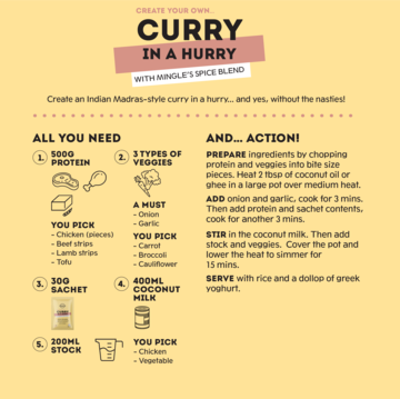 Mingle Japanese Curry Seasoning 30gm (previously Curry In a Hurry)