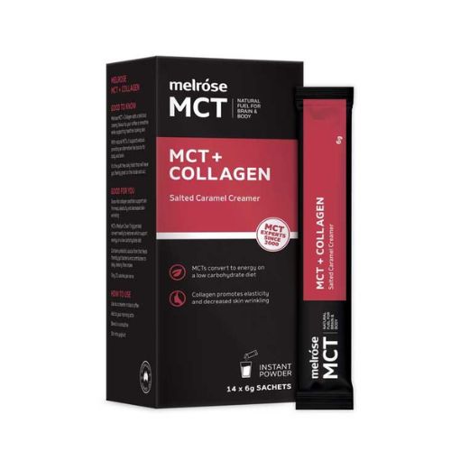 Melrose MCT + Collagen - Salted Caramel - 14 x 6g sachets