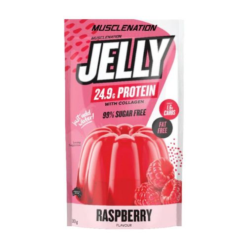 Muscle Nation Jelly Raspberry Flavour - 30g