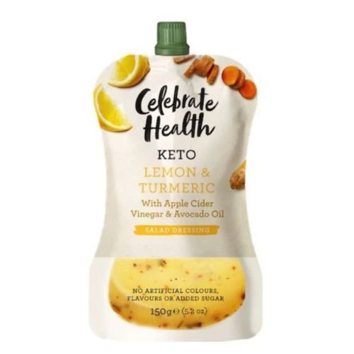 Celebrate Health - Keto Lemon & Turmeric Salad Dressing - 150g