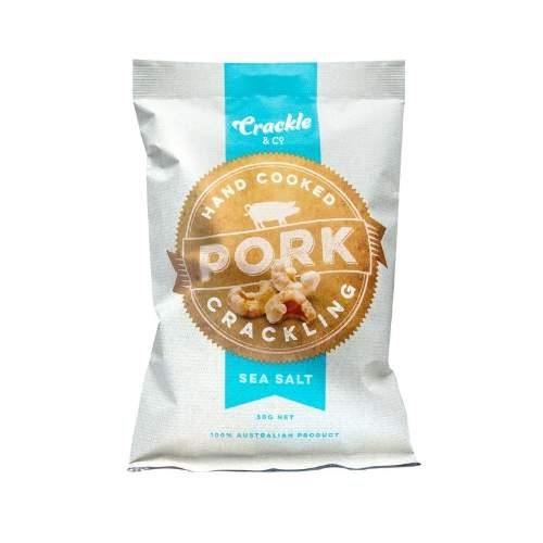 Pork Crackling - Sea Salt 30gm