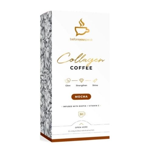 Before You Speak Coffee - Packed with Collagen and with a delicious caramel kick