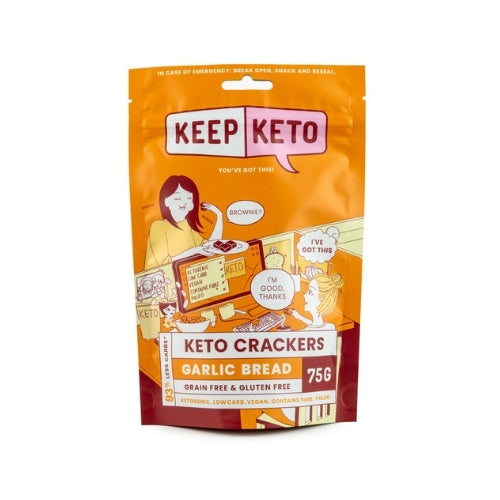 Keep Keto Garlic Bread Keto Crackers