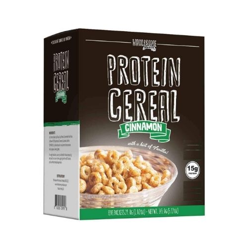 Wholesome Provisions Low Carb Protein Cereal - Cinnamon 5x30g