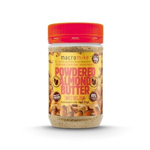 Macro Mike Powdered Almond Butter Sweet Original - 180gm