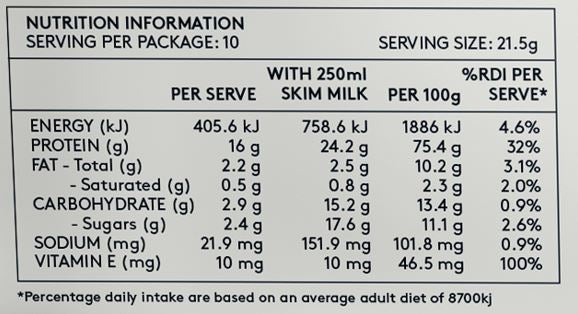 Protein Puffs Cereal - Apple & Cinammon 215g