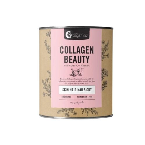 Nutraorganics Collagen Powder Beauty - Unflavoured 225gm