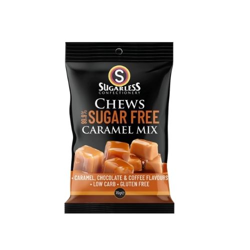 Sugarless Confectionery Caramel Mix Chews