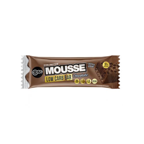 BSC High Protein Low Carb Mousse Bar Chocoholic - 55gm