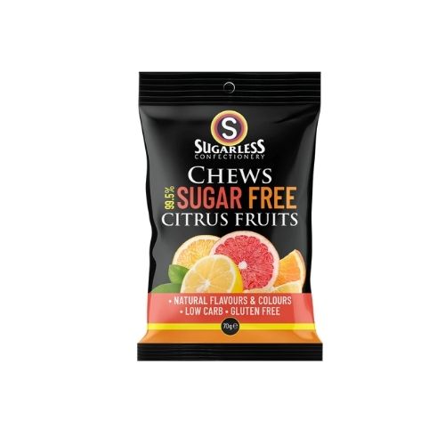 Sugarless Confectionery Cirtus Fruit Chews