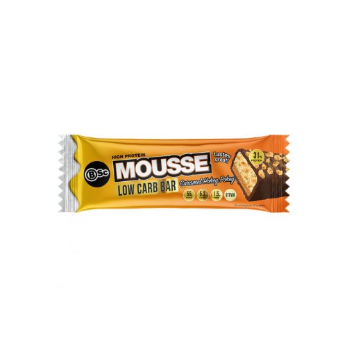 BSC High Protein Low Carb Mousse Bar Caramel Hokey Pokey - 55gm