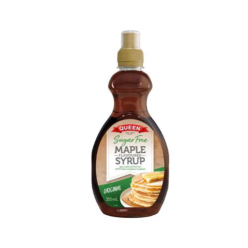 Queen Sugar Free Maple Falvoured Syrup - 355ml