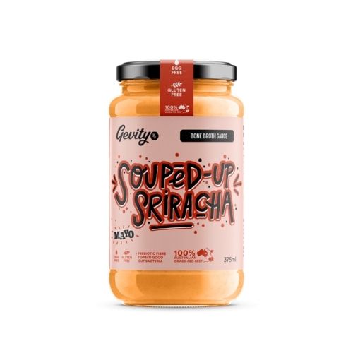 Grevity Souped-Up Sriracha Bone Broth Sauce Mayo 375mL