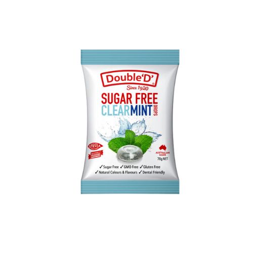 Double ‘D’: Sugar Free Mint Drops 70gm