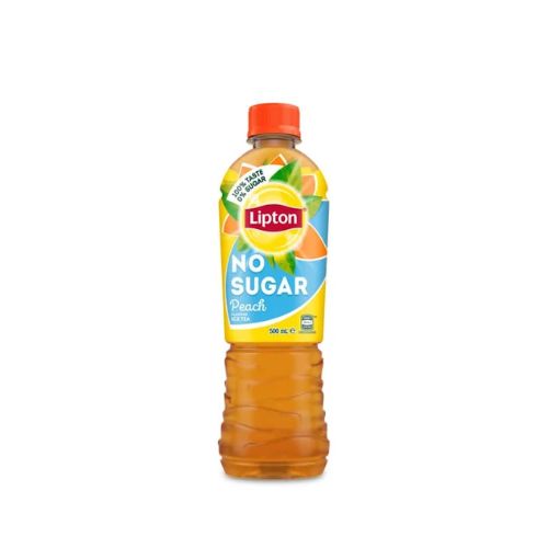 Lipton No Sugar Peach Flavour Ice Tea - 500ml