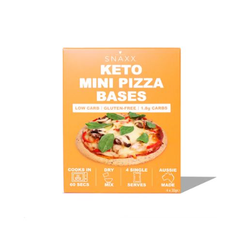 Snaxx One Minute Mini Pizza Base 4 Pack (4 x 30g)