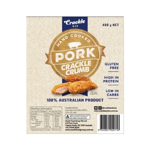 Pork Crackle Crumbs - 400gm