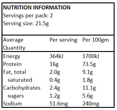 Protein Puffs - Macho Raspberry White Choc Protein Snack - 43g