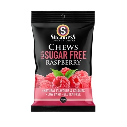 Sugarless Confectionery Raspberry Chews