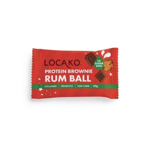 Locako Protein Brownie Ball - Rumball - 30g - Limited Christmas Edition