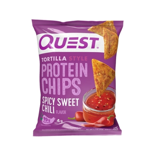 QUEST Spicy Sweet Chili Tortilla Style Protein Chip - 32gm