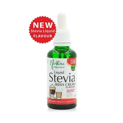 Nirvana Organics Liquid Stevia - Irish Cream 50mL
