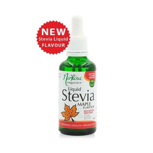 Nirvana Organics Liquid Stevia - Maple 50mL