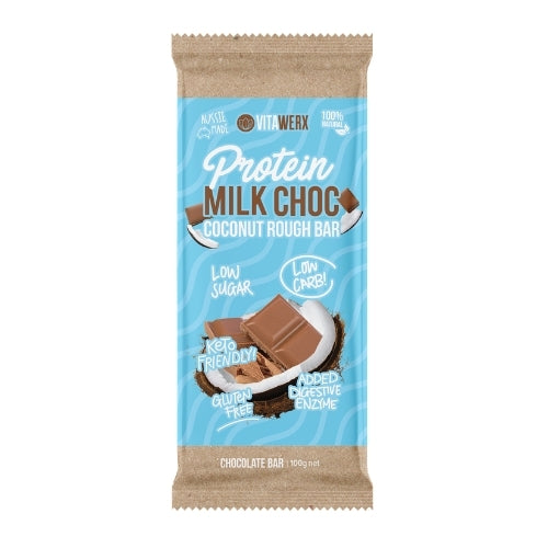 Vitawerx Milk Chocolate Coconut Rough 100g